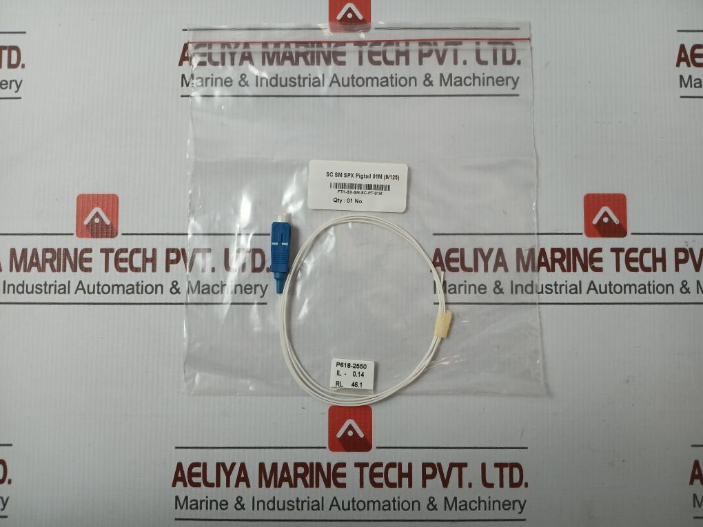 P618-2550 Fiber Optic Pigtail Ftk-sx-sm-sc-pt-01M