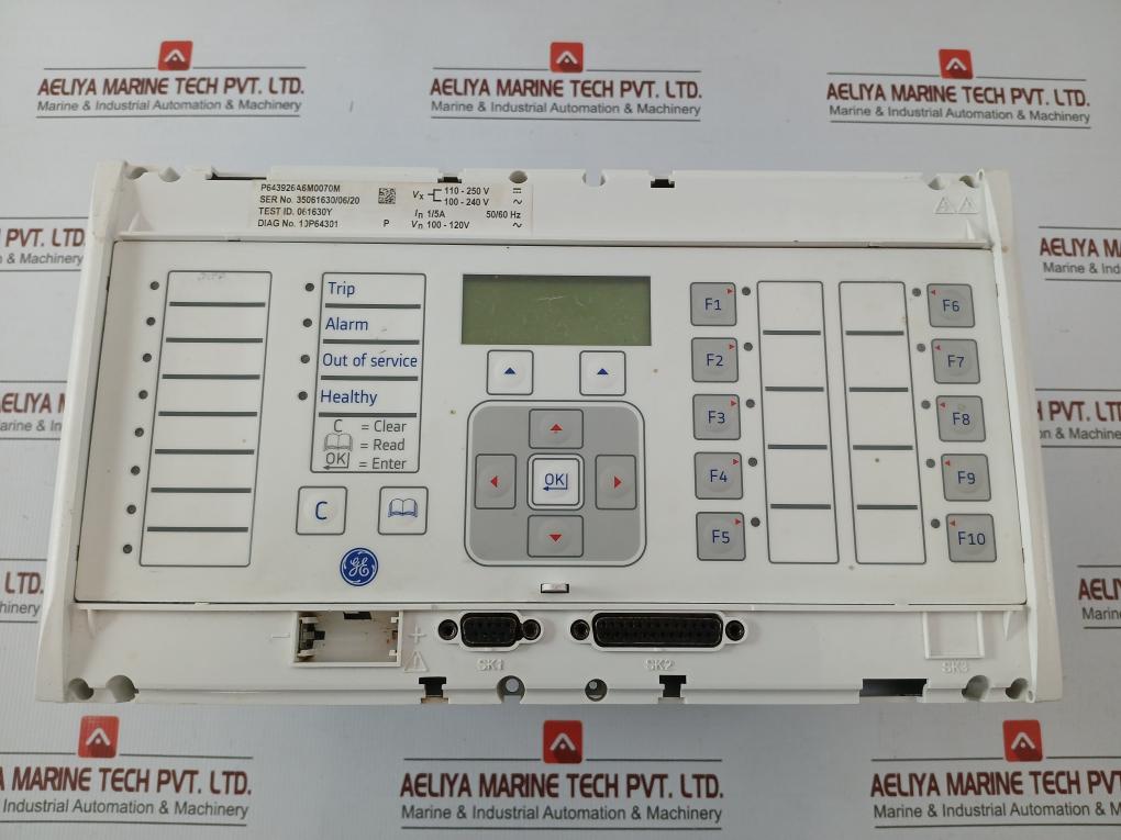 P643926A6M0070M Transformer Control Panel 50/60Hz General Electric