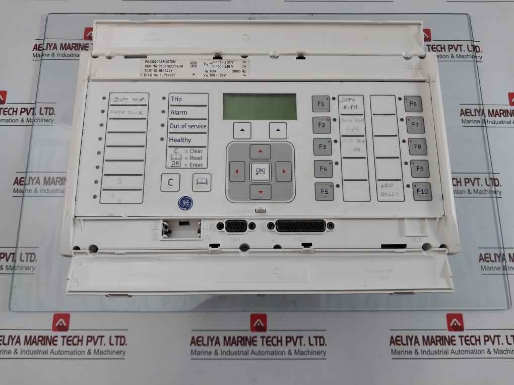P643926A6M0070M Transformer Protection Relay General Electric Input 1/5A 50/60Hz