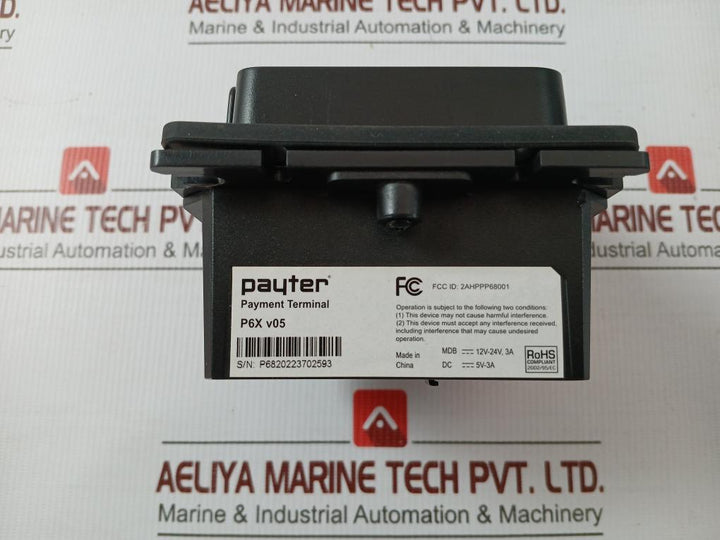 P6X V05 Payment Terminal 12V-24V Payter