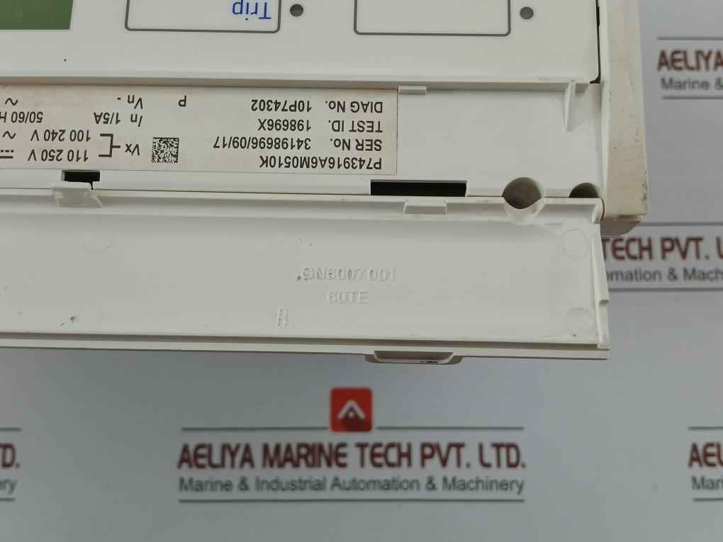 P743916A6M0510K Generator Protection Numerical Relay Alstom 1/5A 50/60Hz
