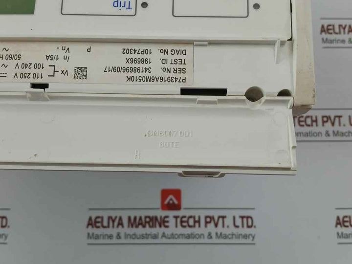 P743916A6M0510K Generator Protection Numerical Relay Alstom 1/5A 50/60Hz