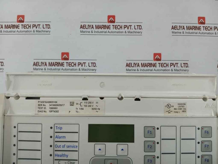 P743916A6M0510K Generator Protection Numerical Relay Alstom 1/5A 50/60Hz