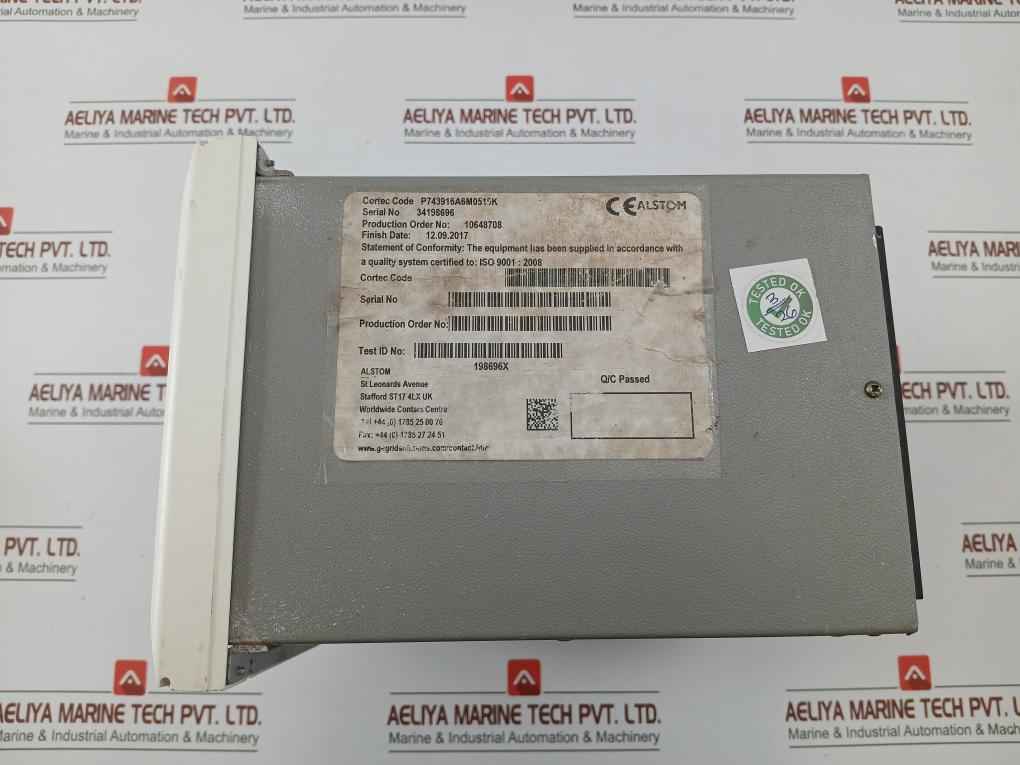 P743916A6M0510K Generator Protection Numerical Relay Alstom 1/5A 50/60Hz