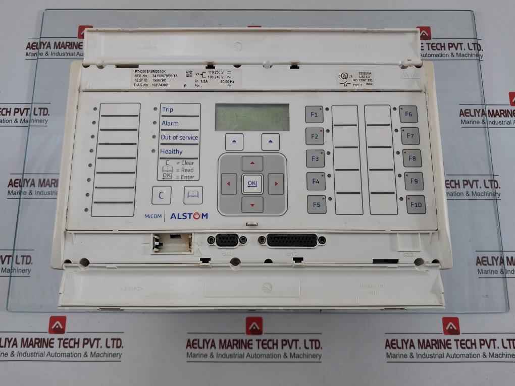 P743916A6M0510K Protective Relay 50/60 Hz Alstom
