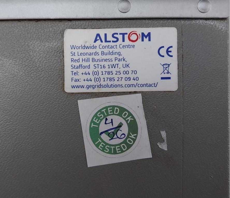 P743916A6M0510K Protective Relay 50/60 Hz Alstom