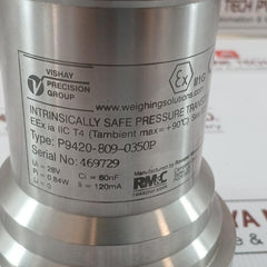 P9420-809-0350P Pressure Transmitter Tranducer Vishay Precision 0-5,000 Psi