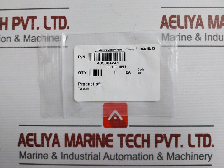 P/N: 405004241 Waters New Hpft Collet