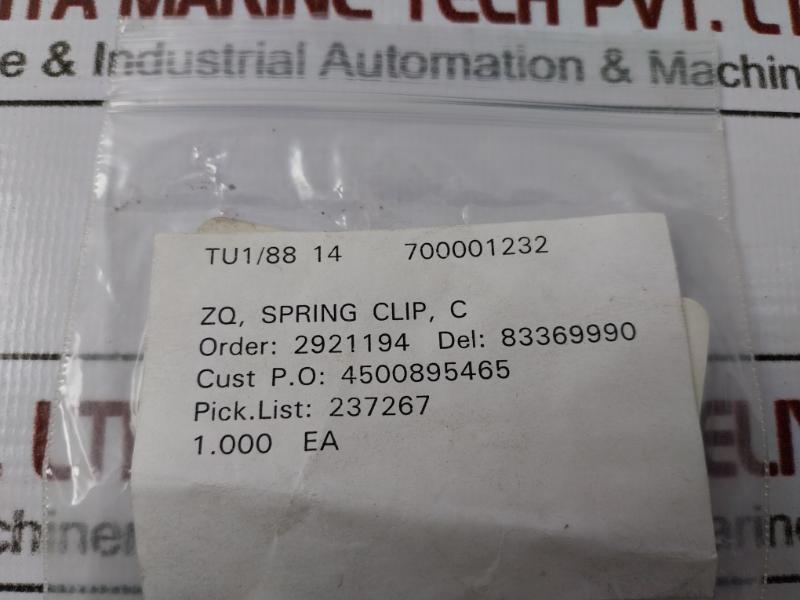 700001232 Zq Spring Clip Cone Gas