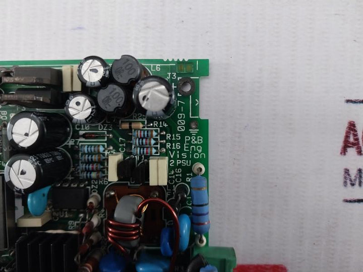 P&B 009-7 Printed Circuit Board 2 Psu (Power Supply Unit) Vision