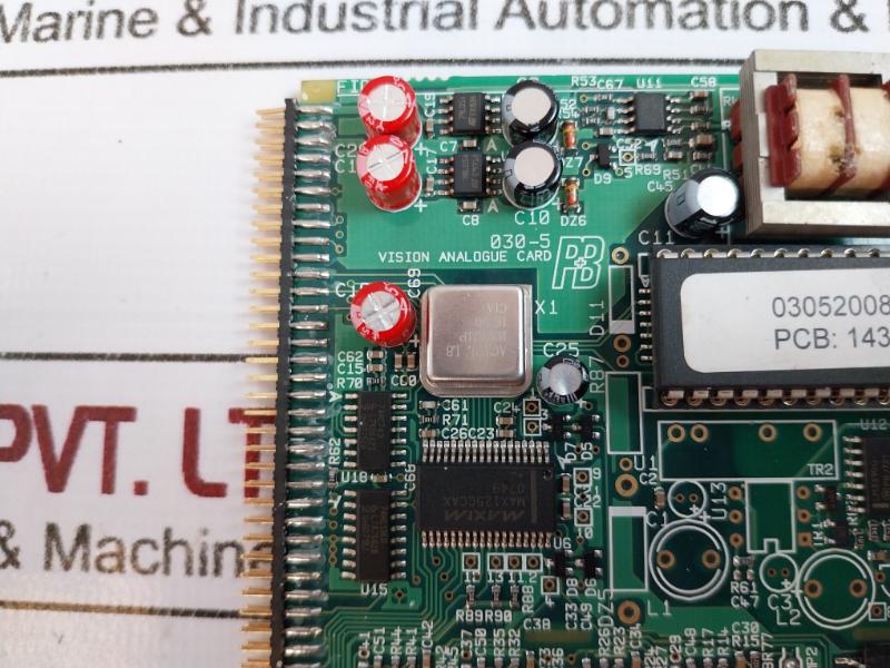 P+B 030-5 Pcb Vision Analogue Card 94V-0 03052008 , 14374
