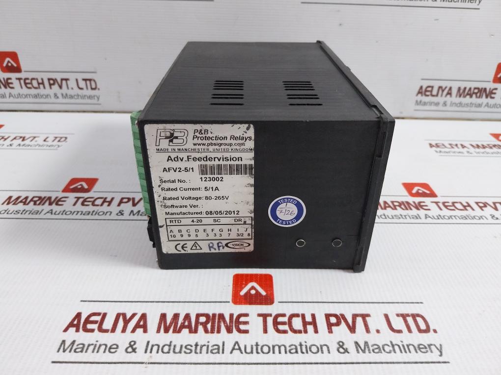 P&B 80-265V Protection Relay Afv2-5/1