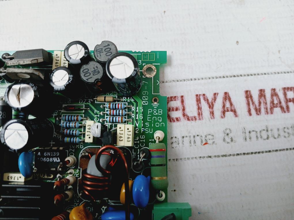 P&B 009-7 Vision2 Psu Printed Circuit Board 24V 009-7/24/06/0400