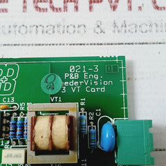 P&B 021-3 Current Transformer Pc Board With Connector