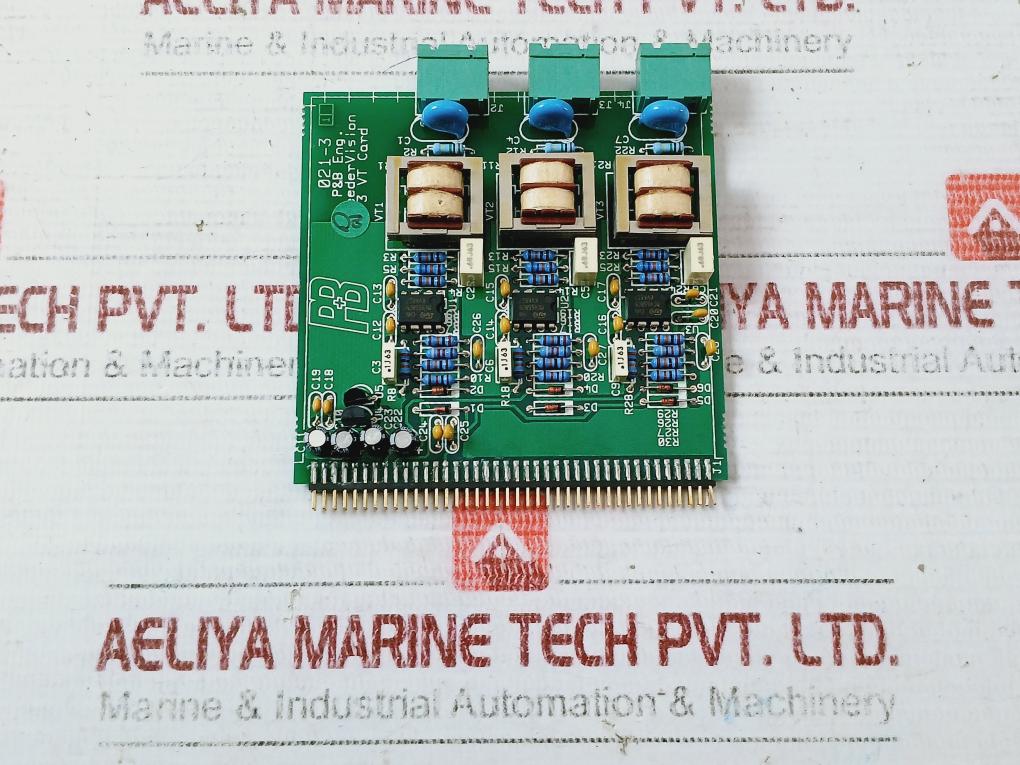 P&B 021-3 Current Transformer Pc Board With Connector