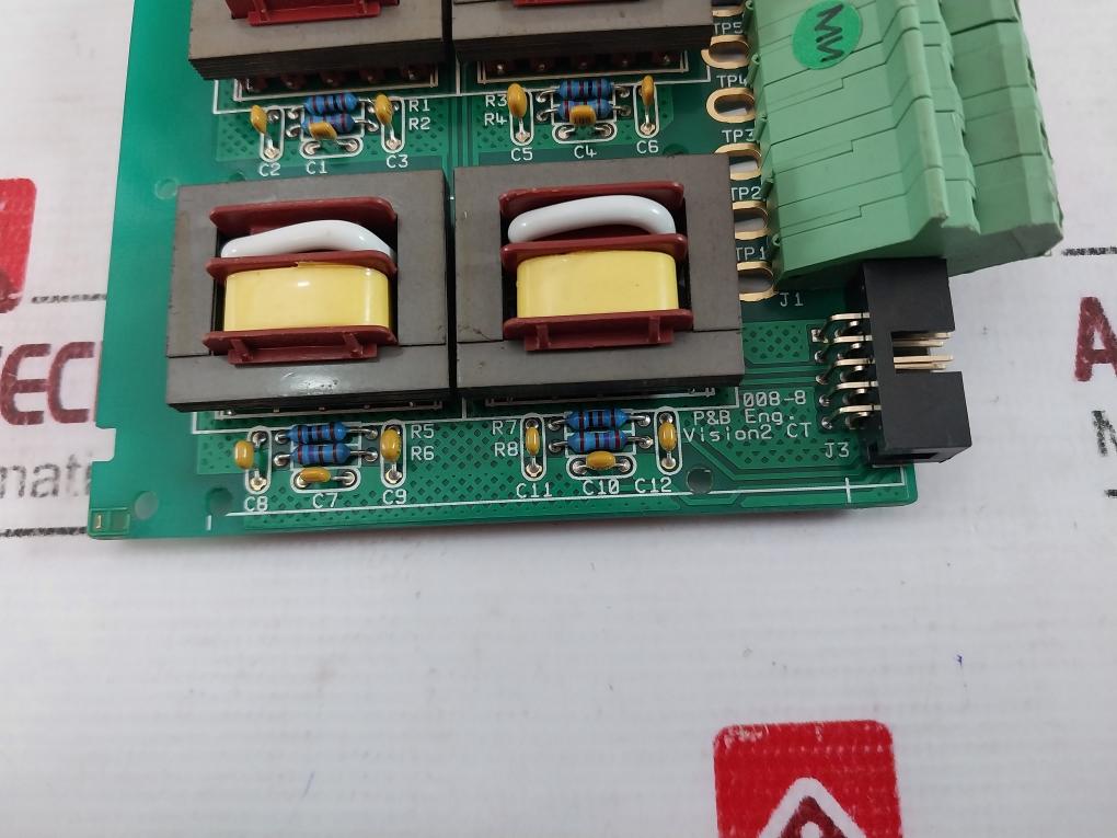 P&B Eng. 008-8 Printed Circuit Board, Vision2 Ct