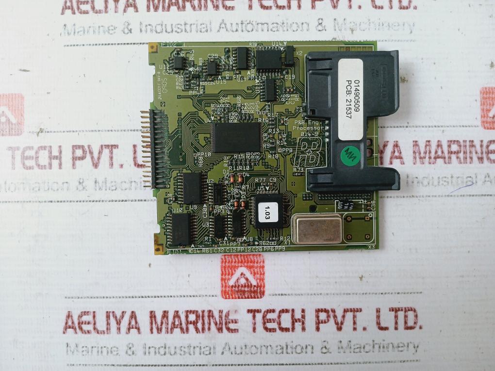 P&B Eng 014-9 Processor Pc Board 21537