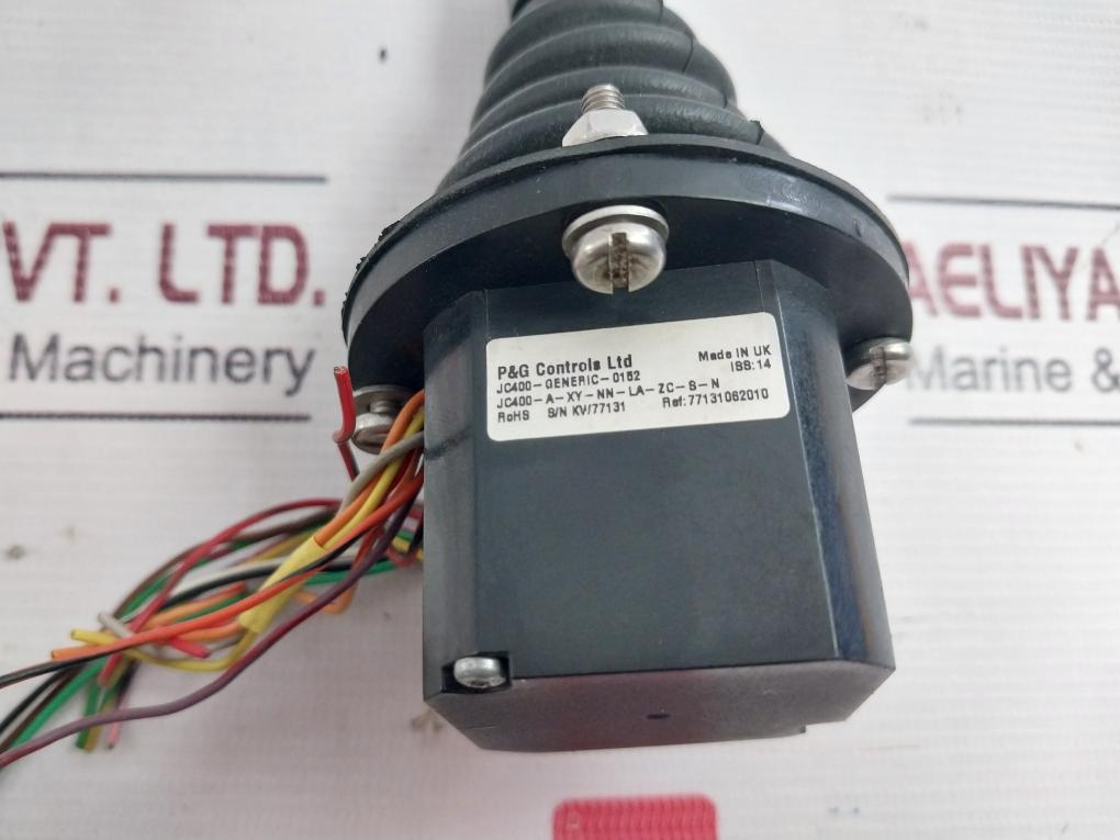 P&G Controls Jc400-a-xy-nn-la-zc-s-n Multi-axis Joystick Fingertip Controller