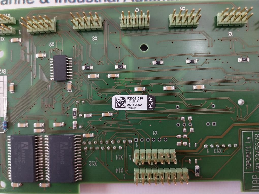 P&R F20061018 Printed Circuit Board