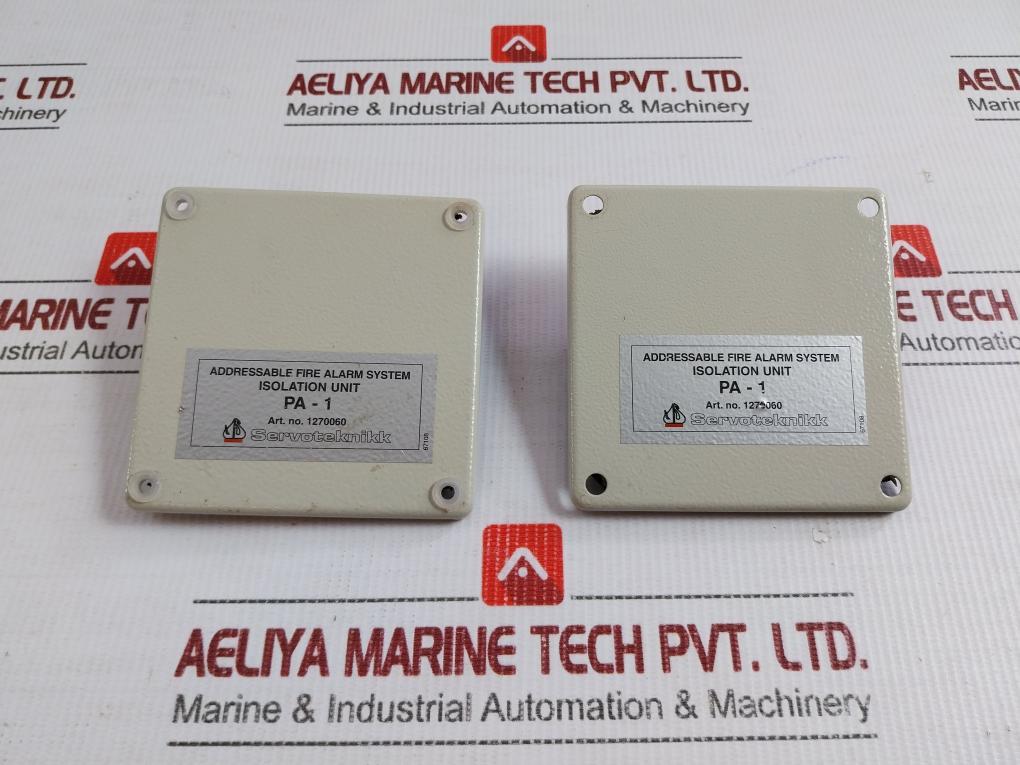 Pa-1 Addressable Fire Alarm System Servoteknikk