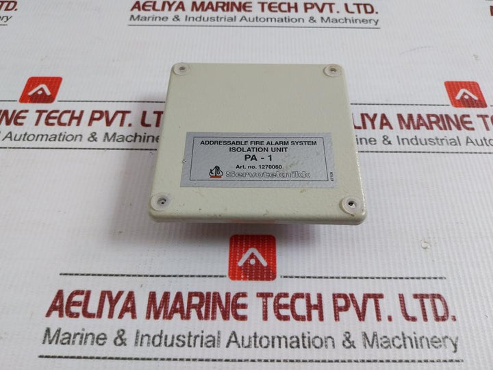 Pa-1 Addressable Fire Alarm System Servoteknikk