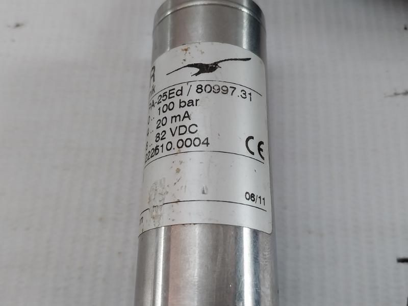 Pa-25Ed/80997.31 Pressure Transmitter Cable Assembly 8-32 Vdc 14.5 Meter Keller