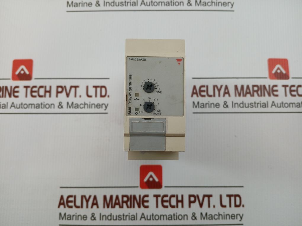 Paa01Dm24 Delay On Operate Timer Carlo Gavazzi 24-240Vac/Dc 0.1S-10H