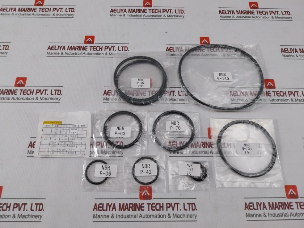 Pac80-04G Nbr O-ring Kit