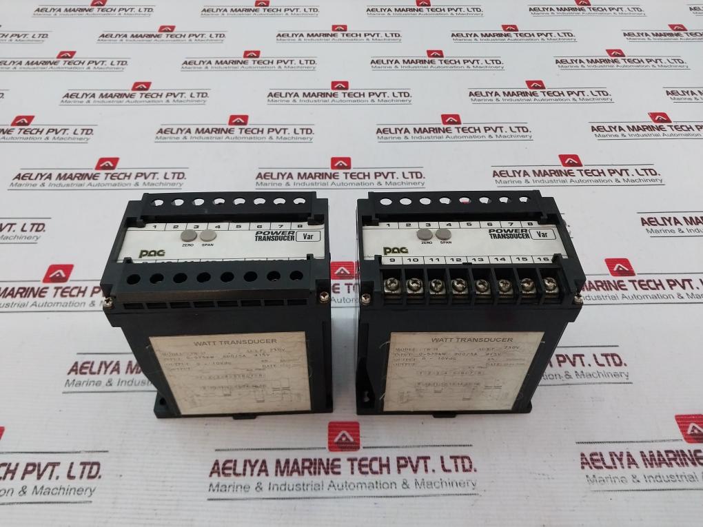 Pac Ctw-33 Power Watt Transducer