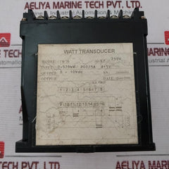 Pac Ctw-33 Power Watt Transducer