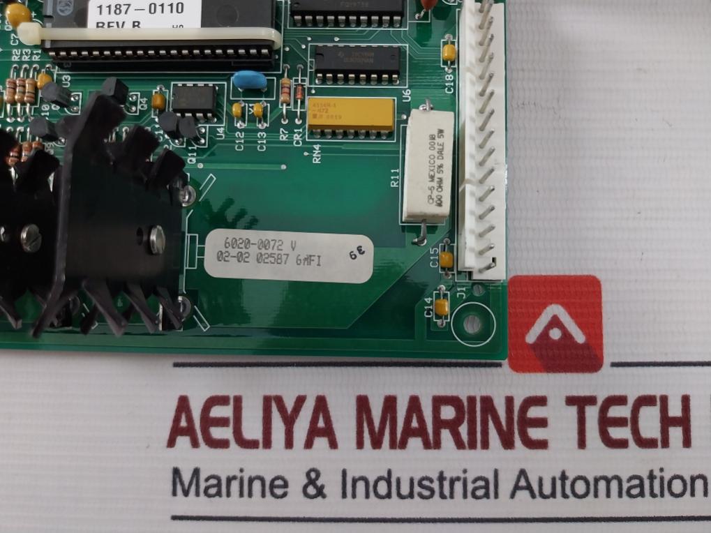 Pace 6020-0072 Pcb Assy Microproc 94V-0 Rev: B