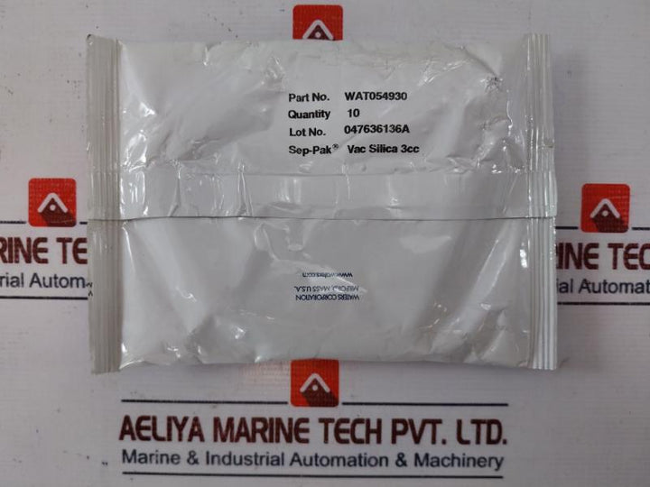 Pack of 10X Waters WAT054930 Sep-Pak Silica 3CC VAC Cartridge