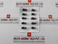 Pack Of 10x Idec Ap1m222gpn10 Pilot Light Green 24v