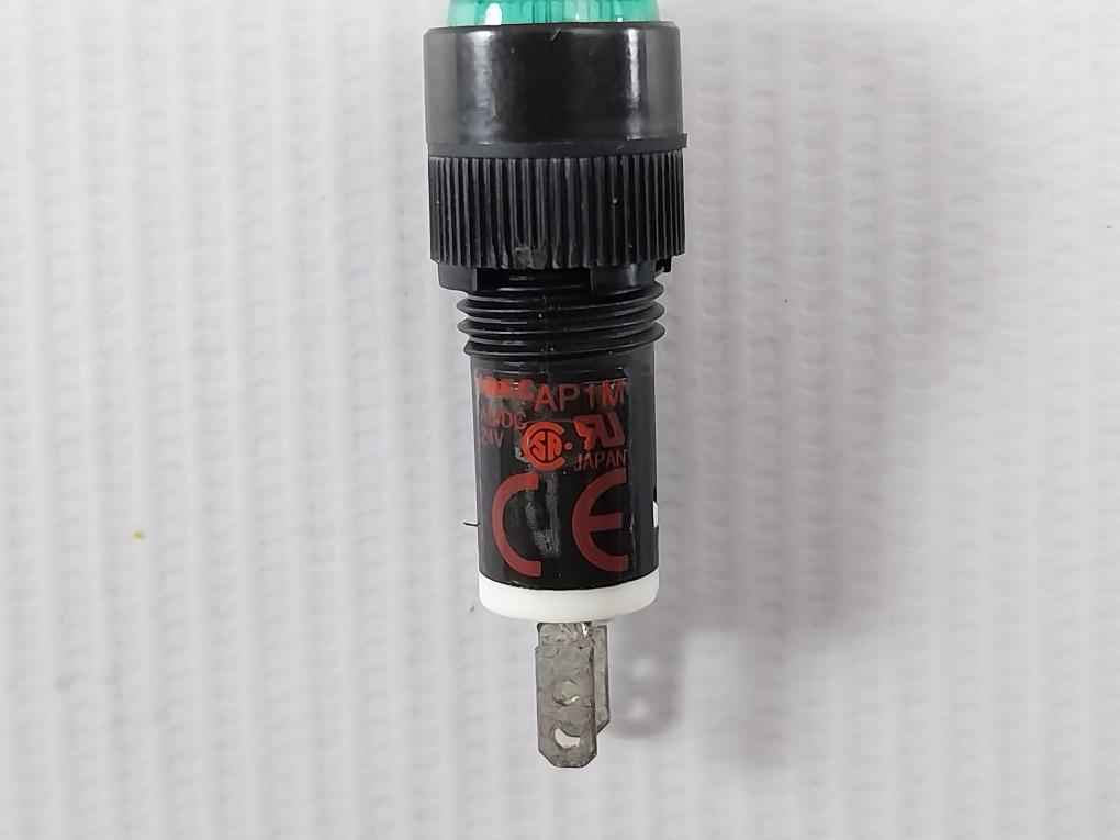 Pack Of 10x Idec Ap1m222gpn10 Pilot Light Green 24v