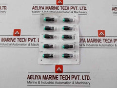 Pack Of 10x Idec Ap1m222gpn10 Pilot Light Green 24v