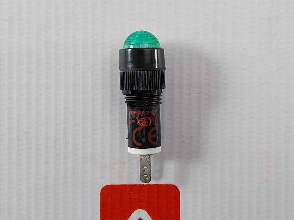 Pack Of 10x Idec Ap1m222gpn10 Pilot Light Green 24v