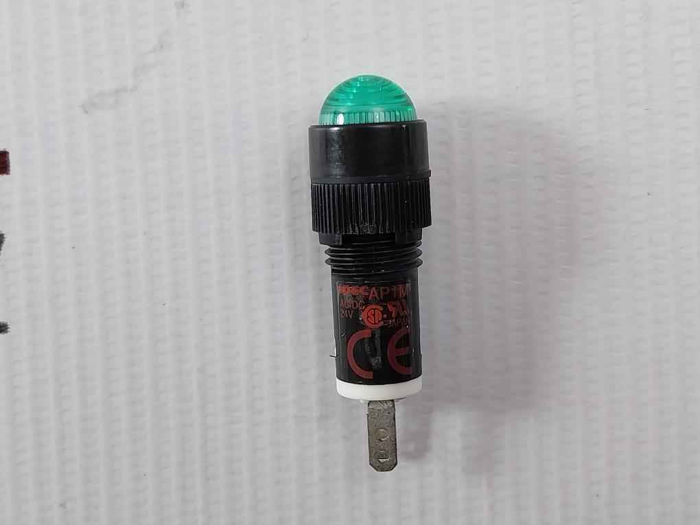 Pack Of 10x Idec Ap1m222gpn10 Pilot Light Green 24v