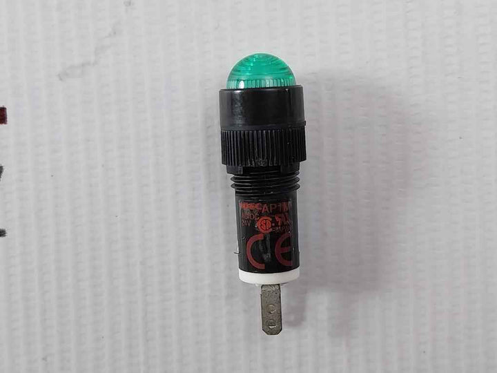 Pack Of 10x Idec Ap1m222gpn10 Pilot Light Green 24v