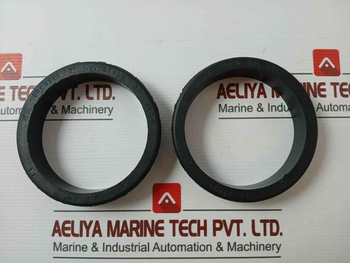 Pack Of 2X 115X2560 3 Inch Dresser Coupling Gasket Grade 1199