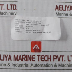 Pack of 2X GENERAL ELECTRIC 8443142P-8 Sight Flow Glass Disc