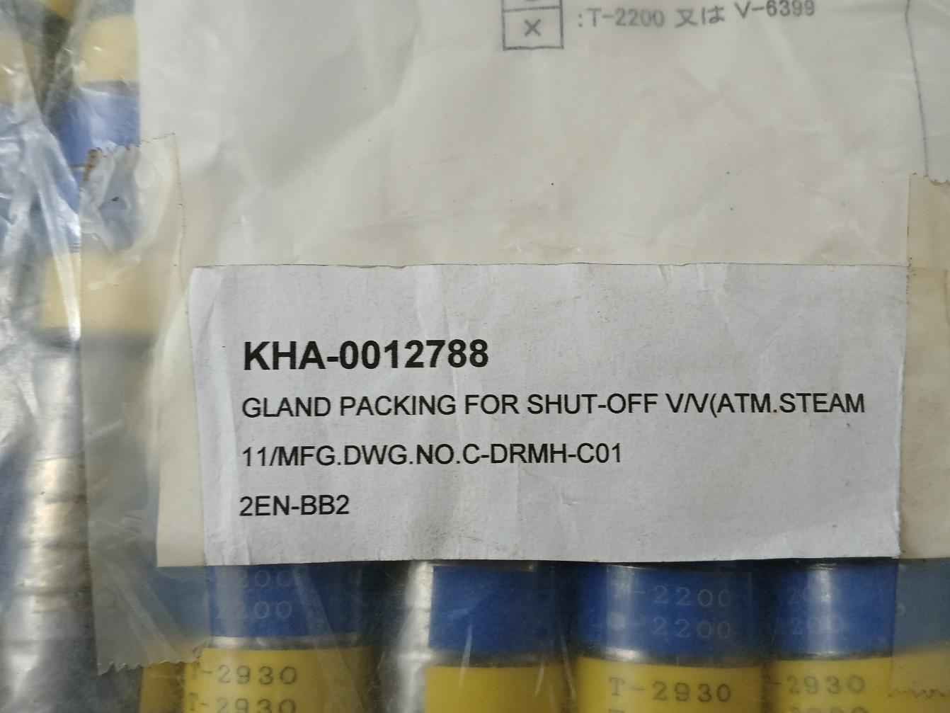 Pack Of 2X T-2930 Gland Packing For Shut-off Valve