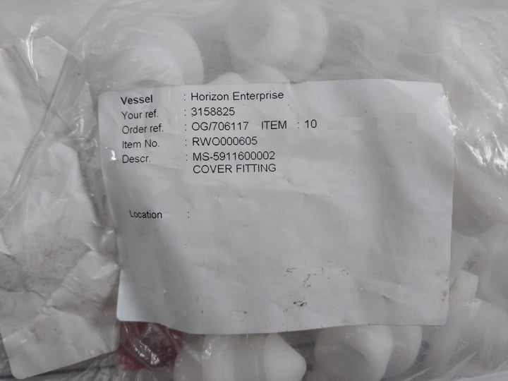 Pack of 3X RWO Cover Fitting