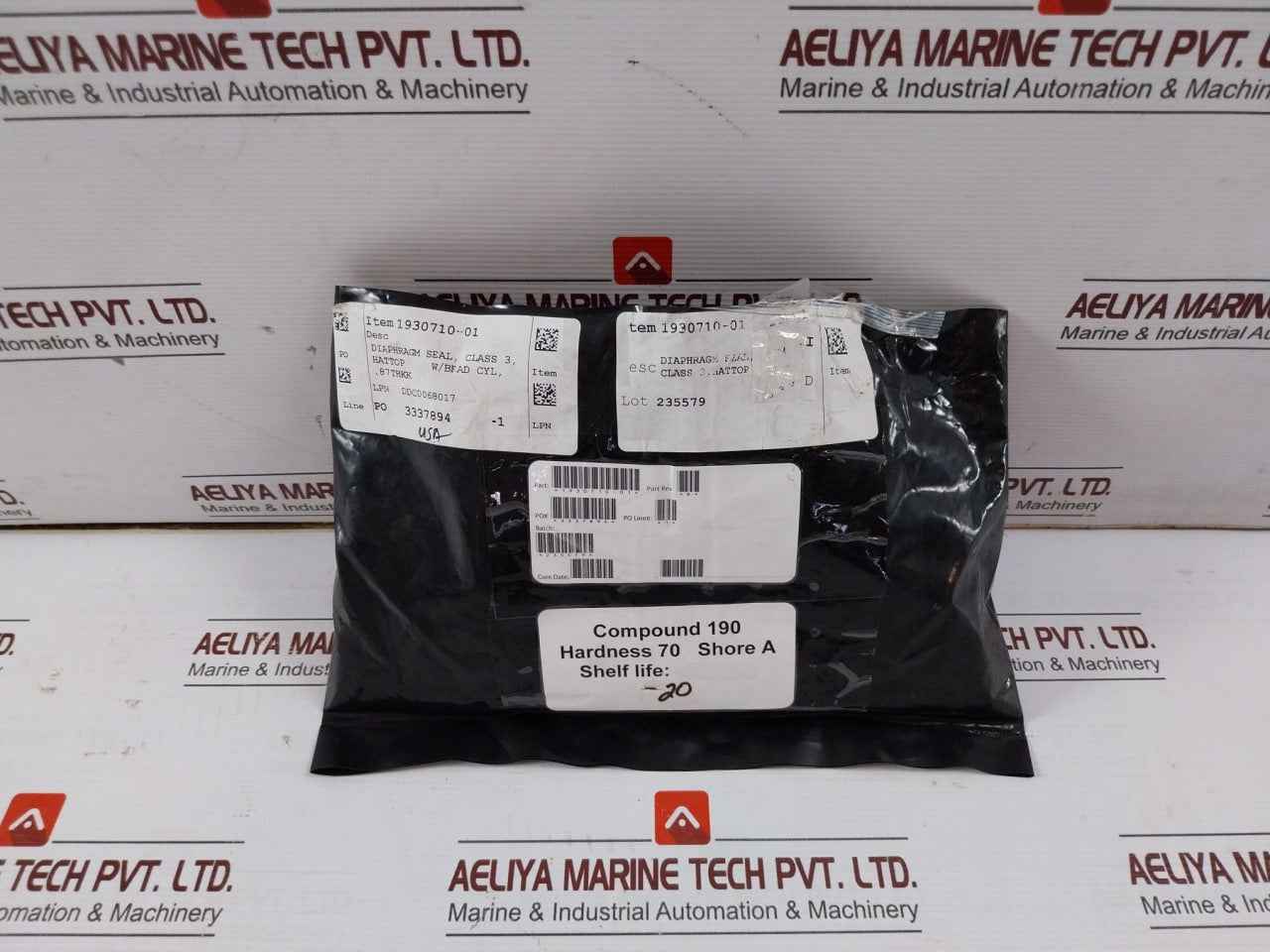 Pack Of 4X 1930710-01 Rolling Diaphragm Seal Class 3