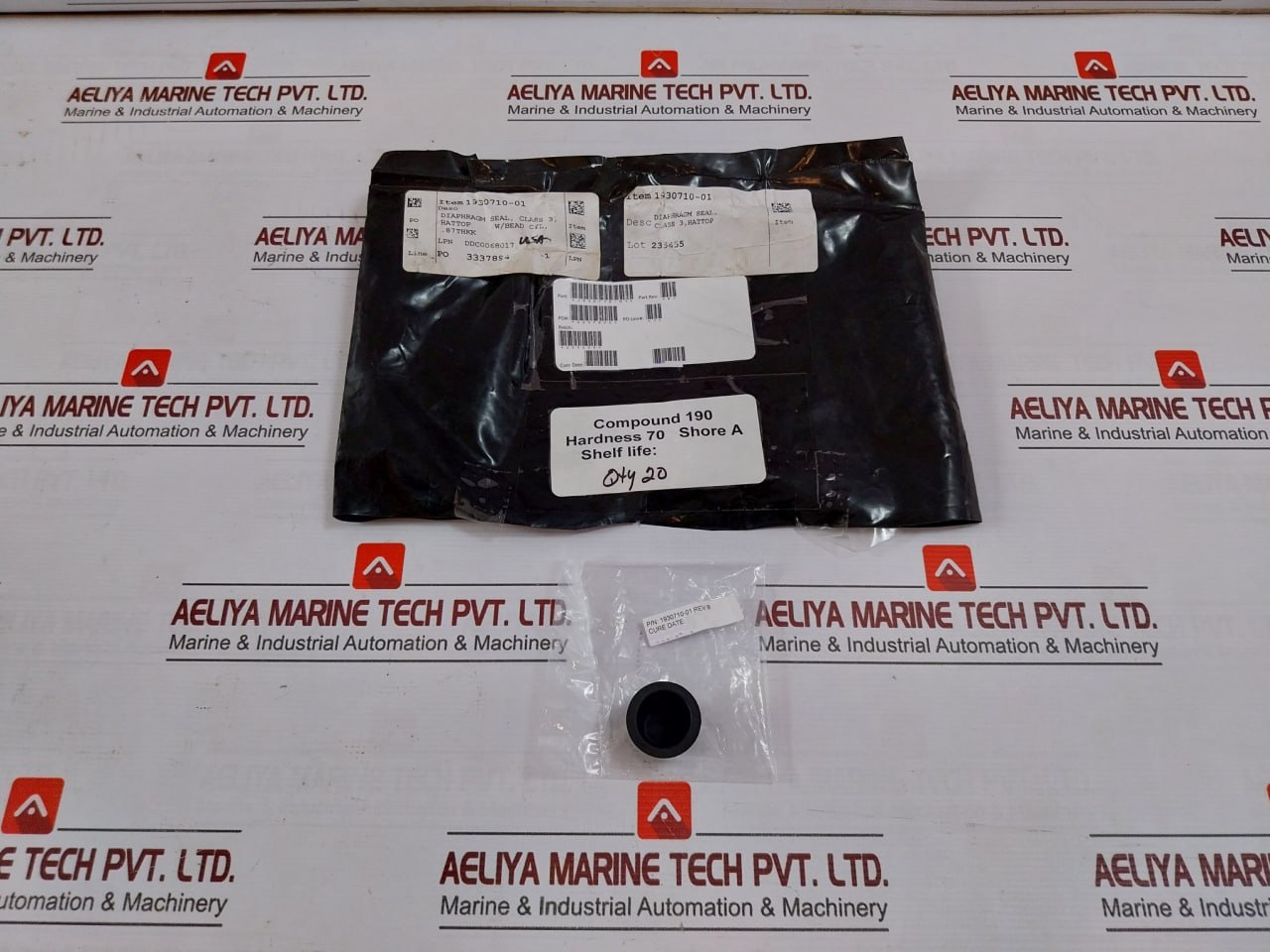 Pack of 4X 1930710-01 Rolling DIAPHRAGM SEAL CLASS 3