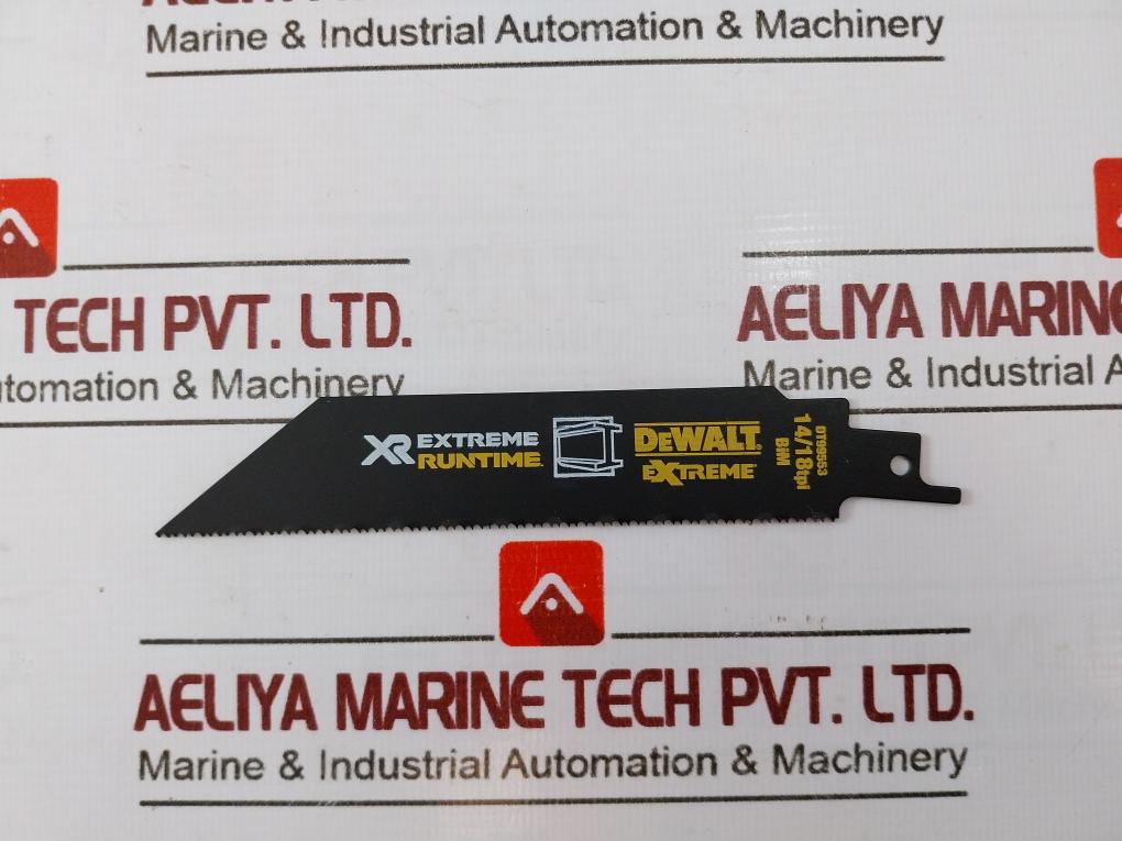 Pack Of 4X Dewalt Dt99553-qz Flexvolt Cutting Length Reciprocating Saw Blade