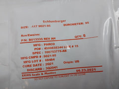 Pack of 5X Schlumberger B013335 Oil Channel O-Ring Rev AH