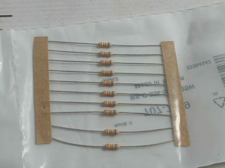 Pack Of 5X C-33K-5%-0.25W Brand Rs - Carbon Film Resistor 707-7789