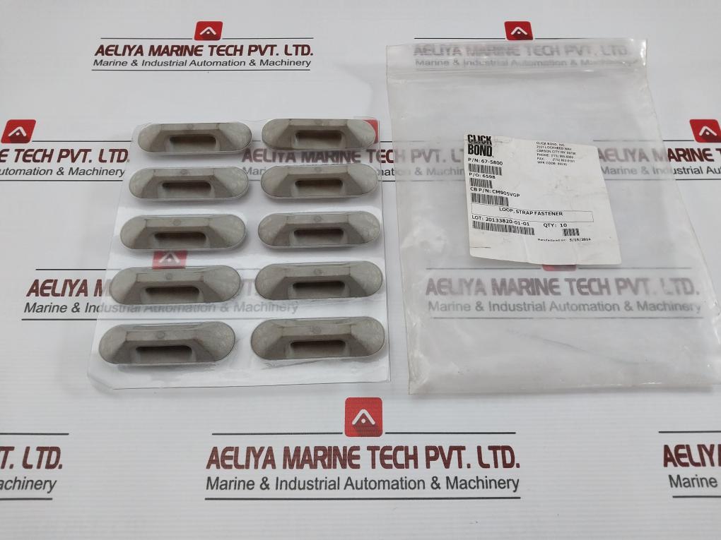 Pack Of 5X Click Bond 67-5800 Strap Loop Mount