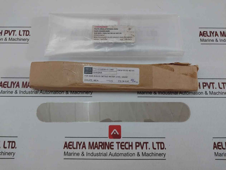 Pack Of 5X Mica Plate For Main Boiler Water Level Gauge Mitsui