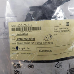 Pack of 5X PHOENIX CONTACT PZ 1,5/S/2 Strain Relief Z00L0533200 PL02